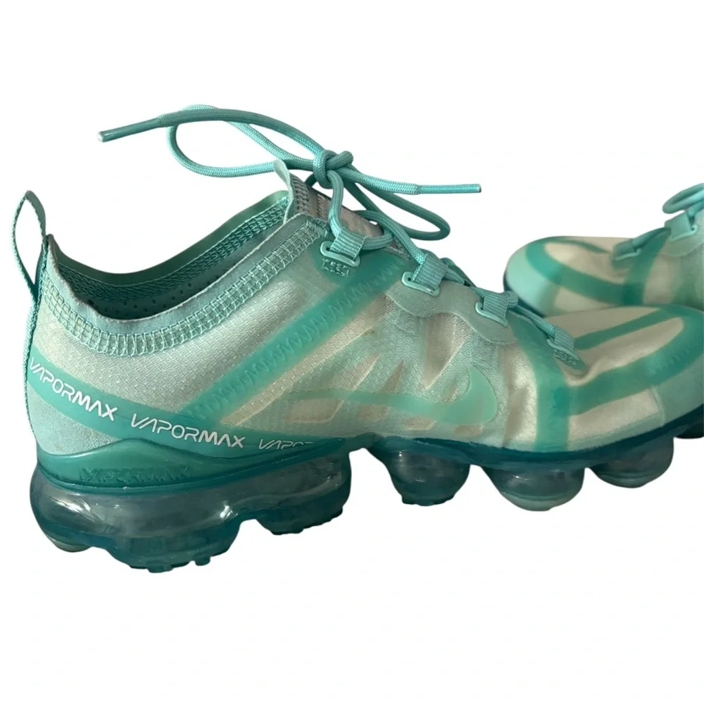 Nike Teal VaporMax Flyknit Shoes